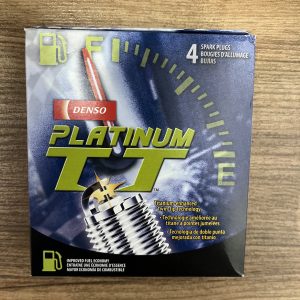 شمع پلاتینیوم دو سر سوزن دنسو تی تی TT مناسب برای خودروهای دارای شمع پایه بلند