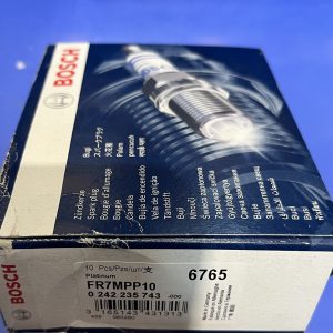 شمع سوزنی دبل پلاتینیوم پایه بلند بوش اصل آلمان، کد حرارتی متوسط مناسب برای خودروهای تقویتی چینی و ایرانی کد 6765