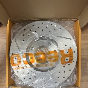 دیسک چرخ جلو سمند ملی، زانتیا شیاردار و سوراخ دار توربو برند reeco